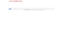 Desktop Screenshot of cultivore.com